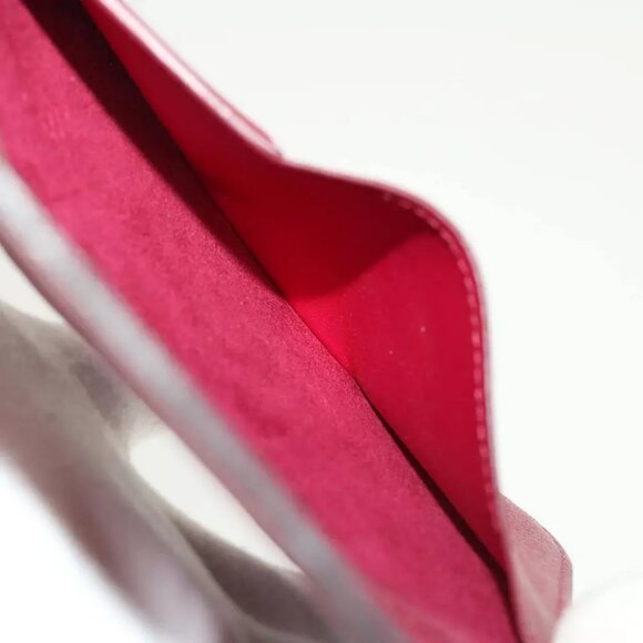 LOUIS VUITTON Epi iPhone X / XS Folio iPhone Case Fuchsia - Picture 9 of 10